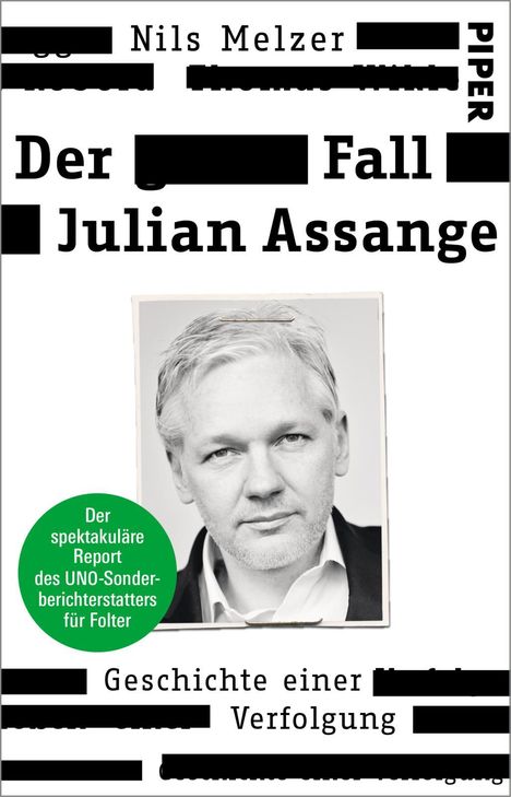 Nils Melzer: Der Fall Julian Assange, Buch