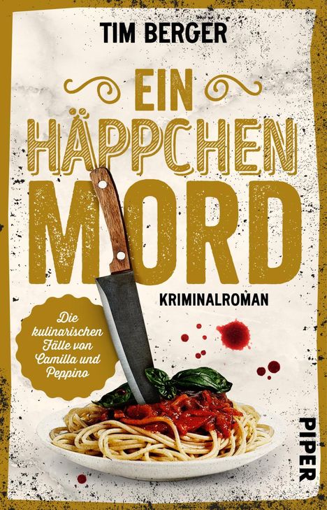 Tim Berger: Ein Häppchen Mord, Buch