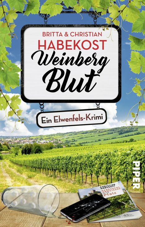 Britta Habekost: Weinbergblut, Buch