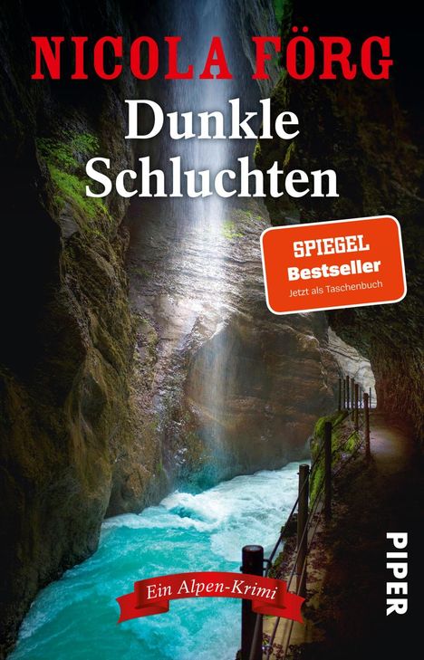 Nicola Förg: Dunkle Schluchten, Buch