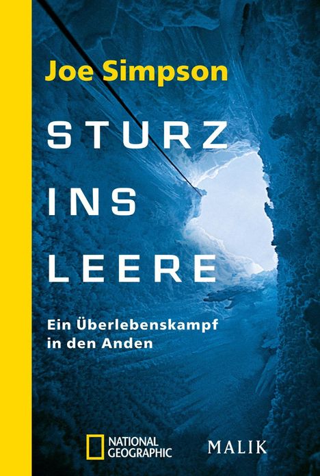 Joe Simpson: Sturz ins Leere, Buch