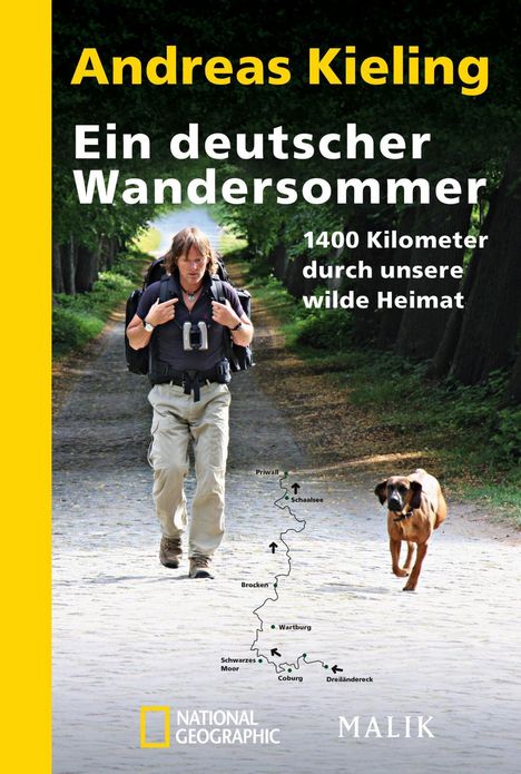 Andreas Kieling: Ein deutscher Wandersommer, Buch