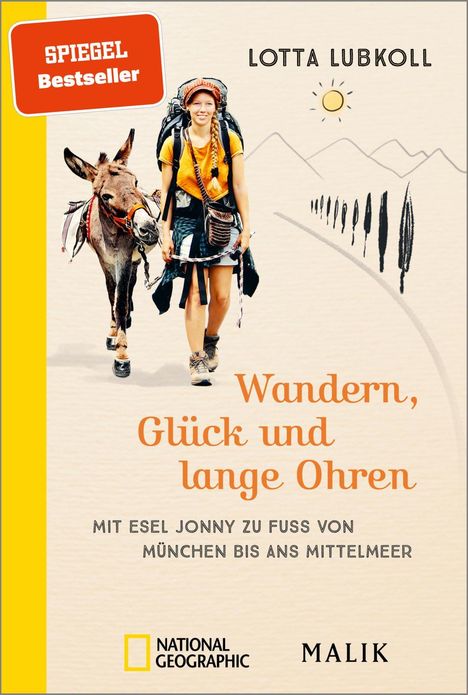 Lotta Lubkoll: Wandern, Glück und lange Ohren, Buch