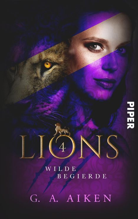 G. A. Aiken: Lions - Wilde Begierde, Buch