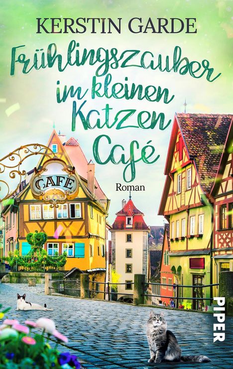 Kerstin Garde: Frühlingszauber im kleinen Katzen-Café, Buch