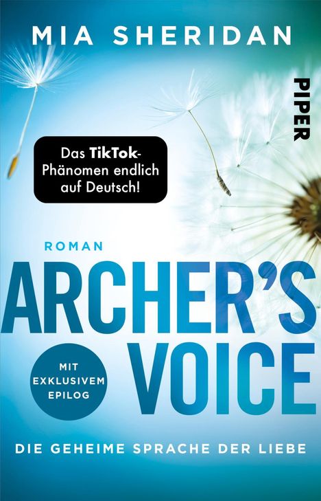 Mia Sheridan: Archer's Voice. Die geheime Sprache der Liebe, Buch