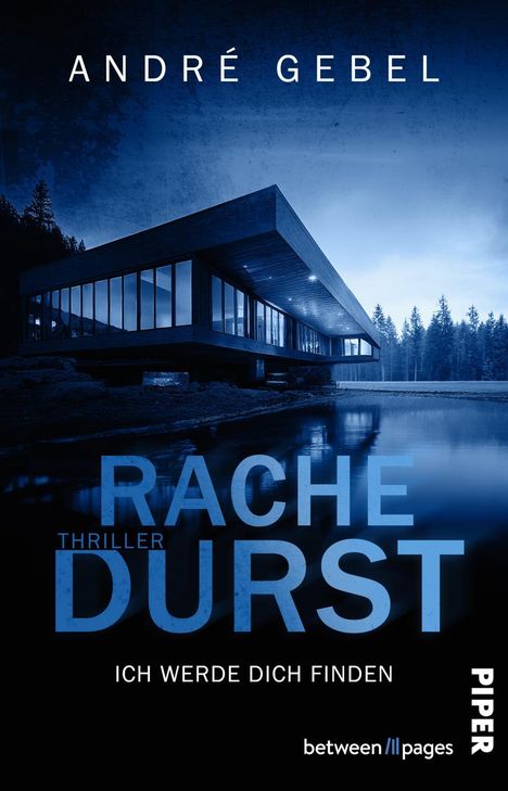 André Gebel: Rachedurst - Ich werde dich finden, Buch