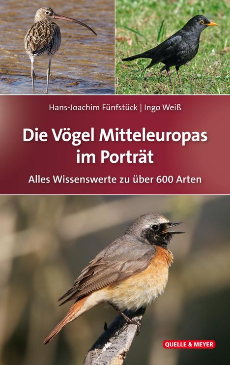 Hans-Joachim Fünfstück: Die Vögel Mitteleuropas im Porträt, Buch