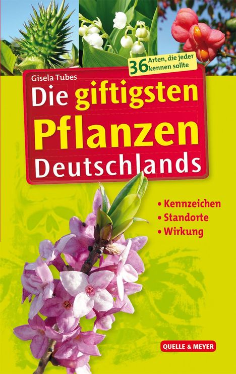 Gisela Tubes: Tubes, G: giftigsten Pflanzen Deutschlands, Buch