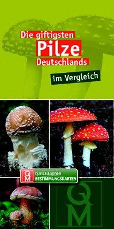 giftigsten Pilze Deutschlands im Vergleich, Buch