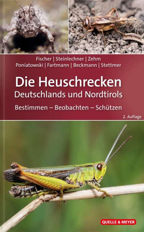 Jürgen Fischer: Die Heuschrecken Deutschlands und Nordtirols, Buch