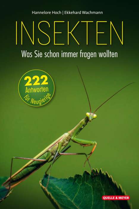 Hannelore Hoch: Insekten - Was Sie schon immer fragen wollten, Buch