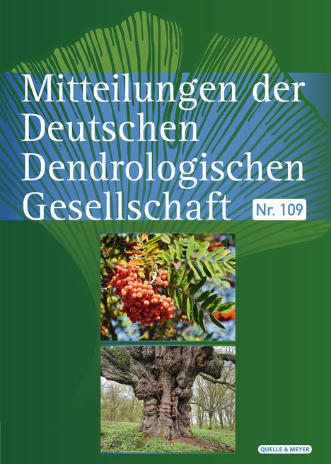 Mitteilungen der Deutschen Dendrologischen Gesellschaft, Buch