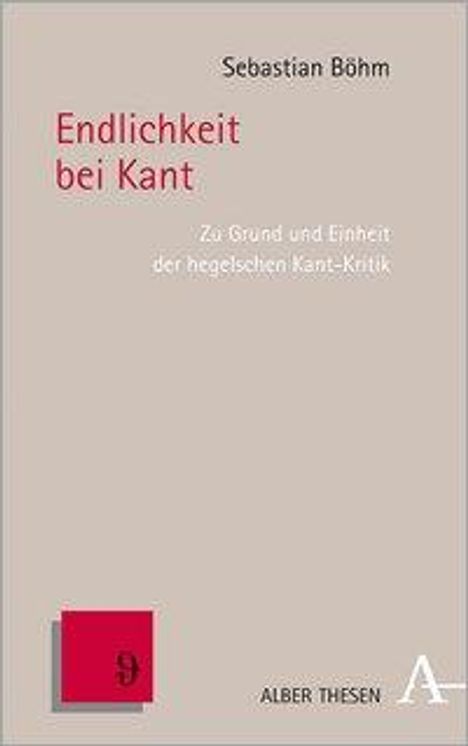 Sebastian Böhm: Endlichkeit bei Kant, Buch