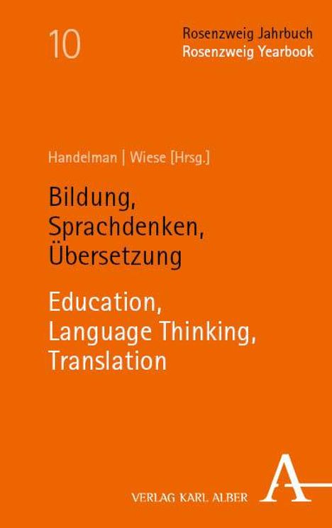 Bildung, Language Thinking, Translation, Buch