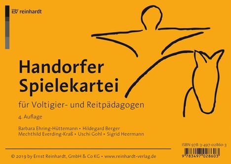 Barbara Ehring-Hüttemann: Handorfer Spielekartei für Voltigier- und Reitpädagogen, Diverse