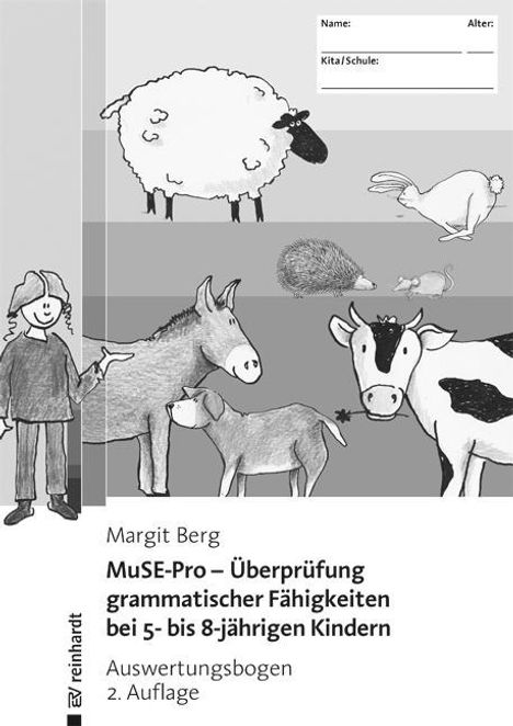 Margit Berg: Berg, M: MuSE-Pro - Überprüfung grammatischer Fähigkeiten be, Buch