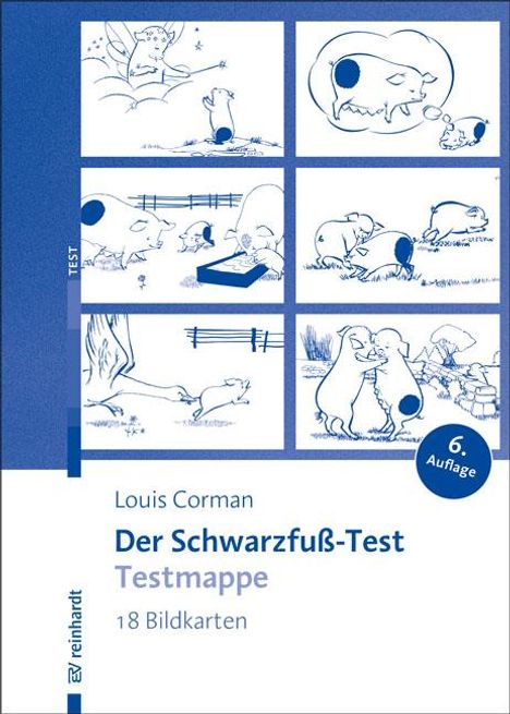 Louis Corman: Schwarzfuß-Test-Testmappe, Buch