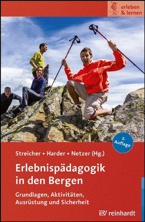 Bernhard Streicher: Erlebnispädagogik in den Bergen, Buch