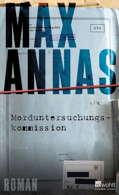 Max Annas: Morduntersuchungskommission, Buch