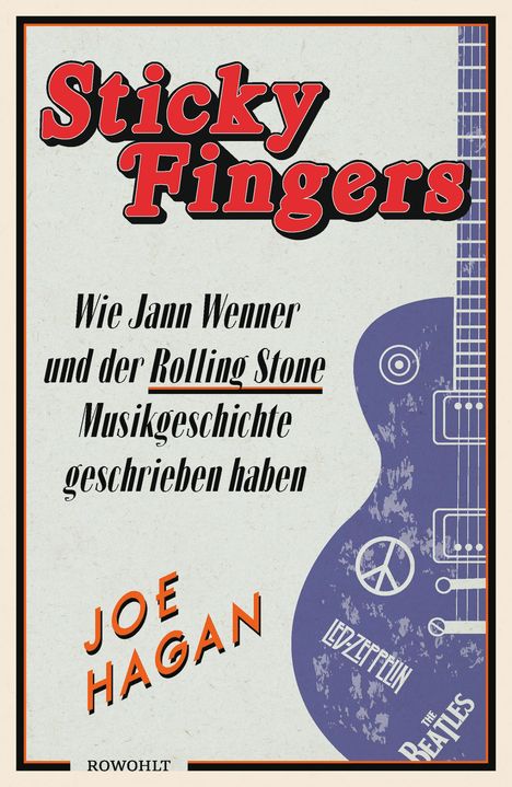 Joe Hagan: Sticky Fingers, Buch