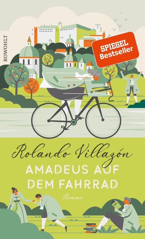 Rolando Villazón: Amadeus auf dem Fahrrad, Buch