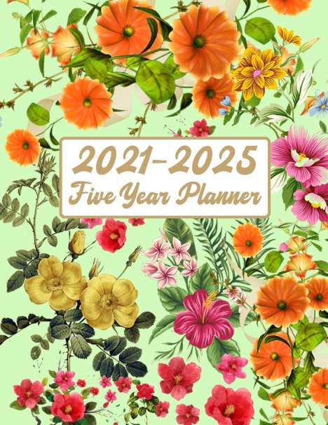 Blake Kimmons: Kimmons, B: 2021-2025 Five Year Planner, Buch