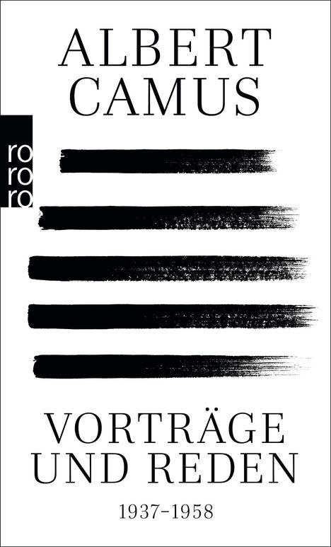 Albert Camus: Vorträge und Reden, Buch