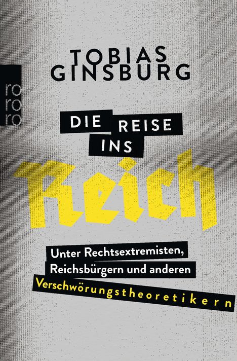 Tobias Ginsburg: Die Reise ins Reich, Buch