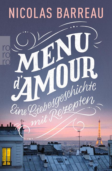 Nicolas Barreau: Menu d'amour, Buch