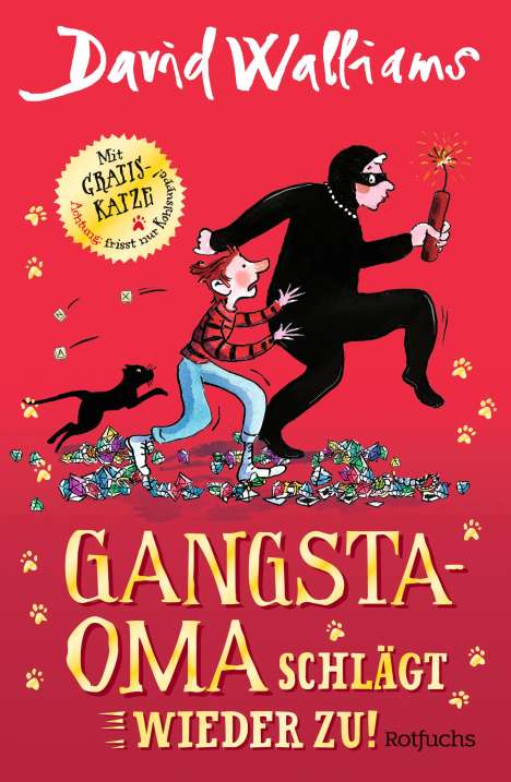 David Walliams: Gangsta-Oma schlägt wieder zu!, Buch