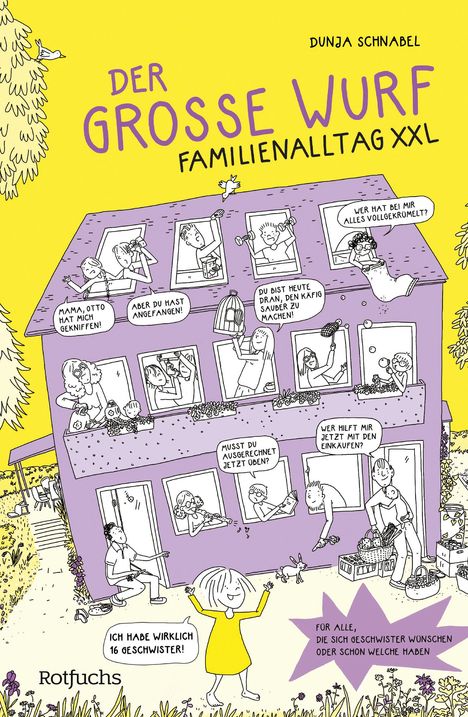 Dunja Schnabel: Der große Wurf. Familienalltag XXL, Buch