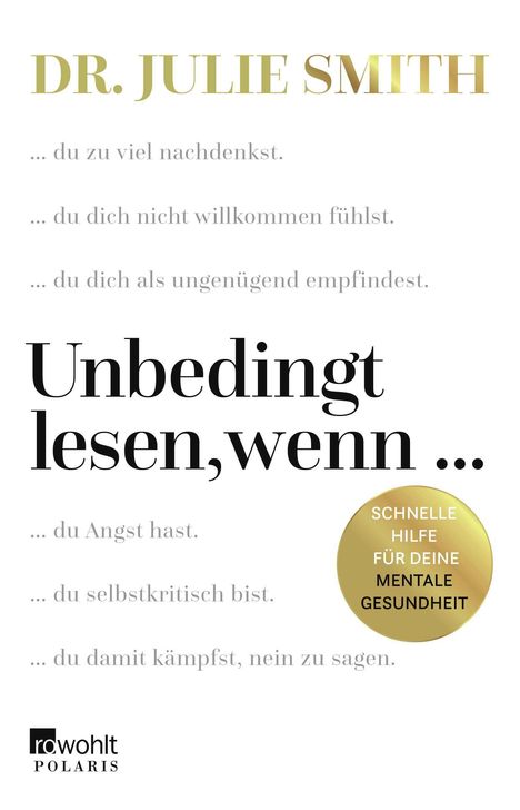 Julie Smith: Unbedingt lesen, wenn ..., Buch