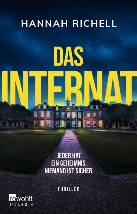 Hannah Richell: Das Internat, Buch