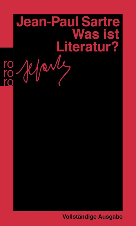 Jean-Paul Sartre: Was ist Literatur?, Buch