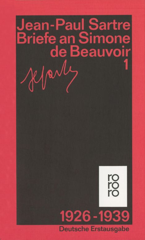 Jean-Paul Sartre: Briefe an Simone de Beauvoir, Buch