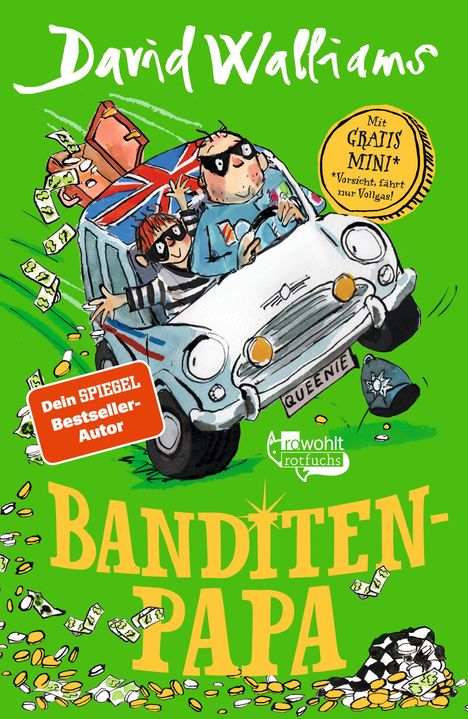 David Walliams: Banditen-Papa, Buch