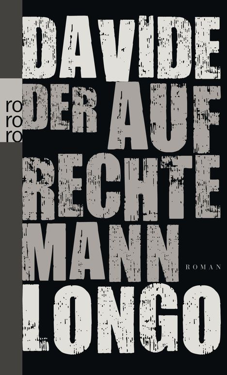 Davide Longo: Der aufrechte Mann, Buch