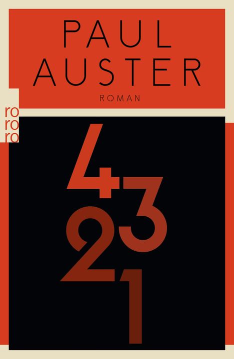 Paul Auster: 4 3 2 1, Buch