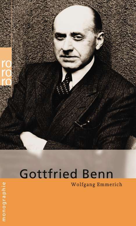 Wolfgang Emmerich: Gottfried Benn, Buch