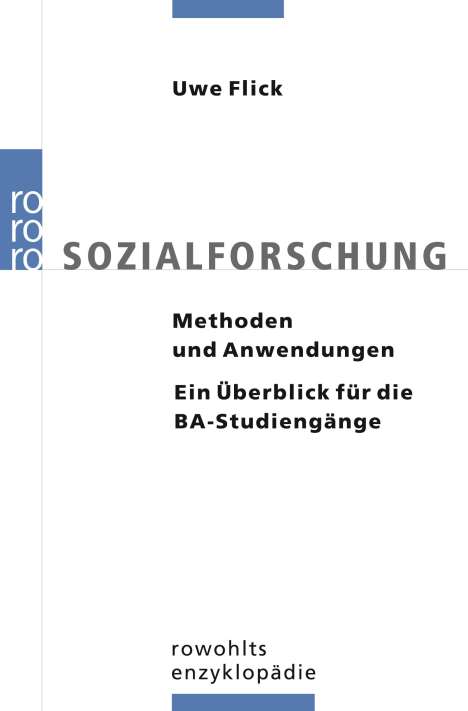 Uwe Flick: Sozialforschung, Buch
