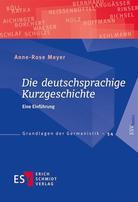 Anne-Rose Meyer: Die deutschsprachige Kurzgeschichte, Buch