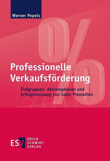 Werner Pepels: Professionelle Verkaufsförderung, Buch