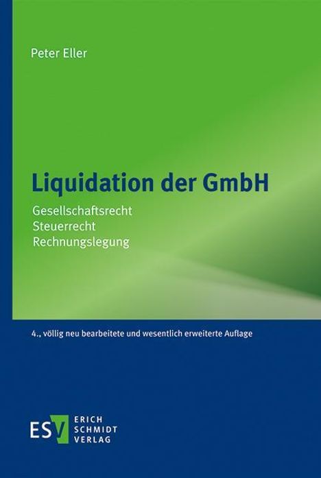 Peter Eller: Liquidation der GmbH, Buch