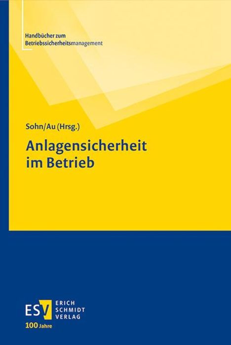 Anlagensicherheit im Betrieb, Buch