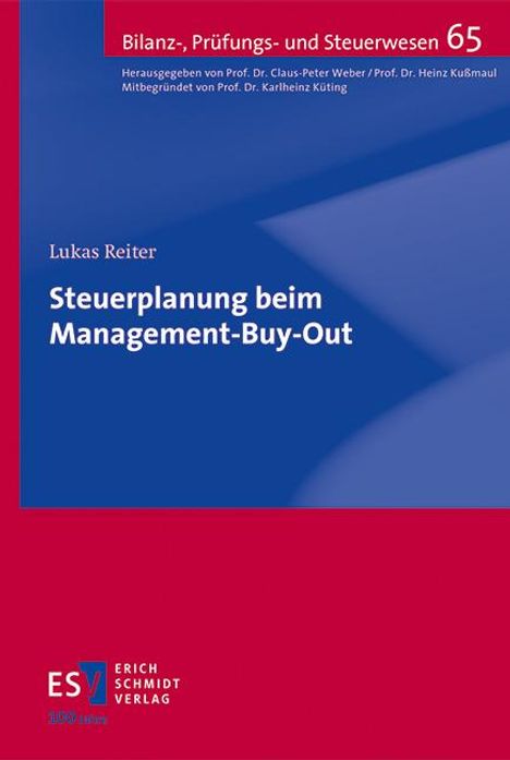 Lukas Reiter: Steuerplanung beim Management-Buy-Out, Buch