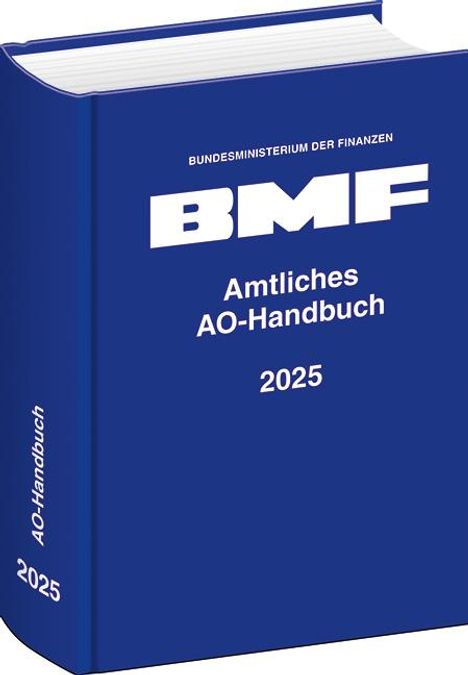 Amtliches AO-Handbuch 2025, Buch