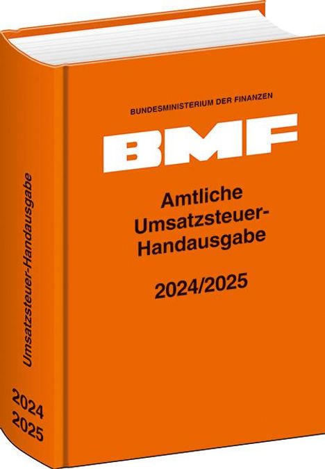 Amtliche Umsatzsteuer-Handausgabe 2024/2025, Buch