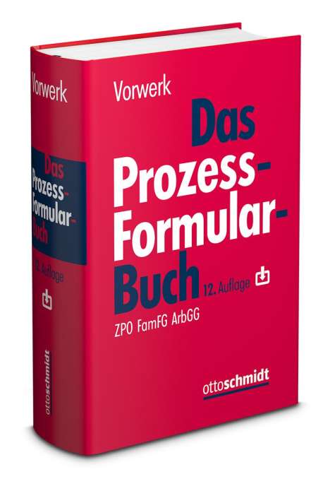 Hagen Schneider: Das Prozessformularbuch, Buch