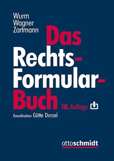 Das Rechtsformularbuch, Buch